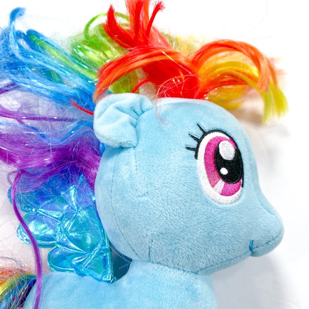 My Little Pony 10” Sparkle Rainbow Dash 2017 TY Plush - Picture 3 of 6
